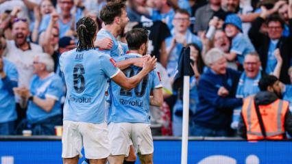 Manchester City s&uuml;rprize izin vermedi! Finale y&uuml;kseldi