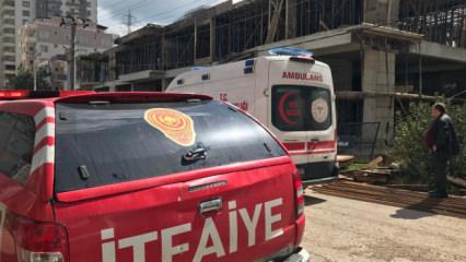  Mardin'de feci kaza! Elektrik akımına kapılan inşaat iş&ccedil;isi 3. kattan d&uuml;şt&uuml;!