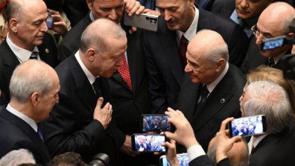 Meclis'te 23 Nisan resepsiyonu: 'Ter&ouml;rs&uuml;z T&uuml;rkiye'de herhangi bir sıkıntı yok'