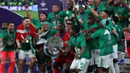 Merih Demiral'ın takımı Al Ahli Asya'nın en b&uuml;y&uuml;ğ&uuml;! &Uuml;st &uuml;ste 2. kez kazandılar