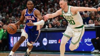 NBA play-off'larında Celtics'ten 76ers'a 32 sayı fark