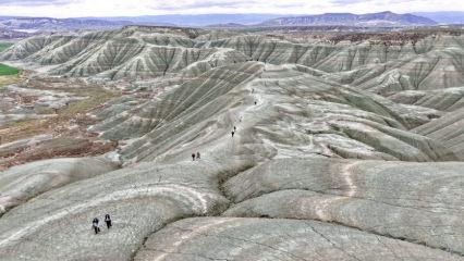 Oluşması 10 milyon yıl s&uuml;rd&uuml;! Ankara&rsquo;nın doğa harikası: Kız Tepesi Tabiat Anıtı