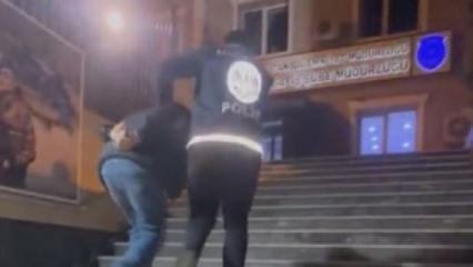 Polis yeleğiyle yayın yapan ş&uuml;pheli yakalandı