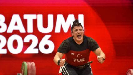 Milli halterciden Avrupa'da madalya