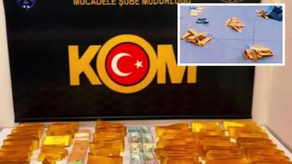 Şırnak'ta ele ge&ccedil;irilen ka&ccedil;ak altın, dolar ve euro miktarı dudak u&ccedil;uklattı