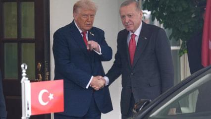Başkan Erdoğan'dan Trump'a ge&ccedil;miş olsun telefonu