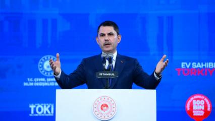 TOKİ kura heyecanı İstanbul'da! Bakan Kurum'dan kentsel d&ouml;n&uuml;ş&uuml;mde beka vurgusu