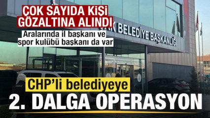 Uşak Belediyesi'ne 2. dalga operasyon! &Ccedil;ok sayıda g&ouml;zaltı kararı! Dikkat &ccedil;eken isimler