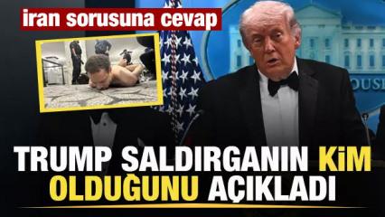 Washington'da silahlı saldırı! Trump saldırganın kim olduğunu duyurdu İran sorusuna cevap