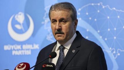 Mustafa Destici&rsquo;den Taha Akg&uuml;l ve Rıza Kayaalp&rsquo;a tebrik telefonu