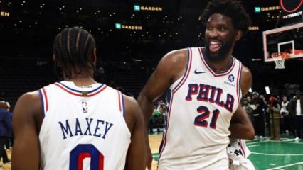 4-3'l&uuml;k m&uuml;thiş seri! Adem Bona'nın takımı Philadelphia 76ers yarı finalde