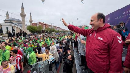 5. Uluslararası Konya Yarı Maratonu&rsquo;nda d&uuml;nyanın ritmi Konya&rsquo;da attı