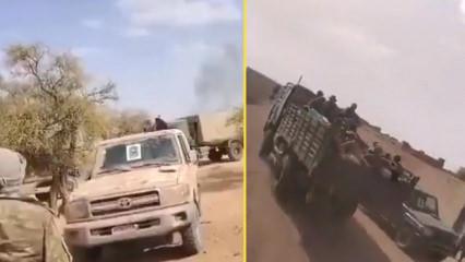 Afrika &uuml;lkesinde yeni d&ouml;nem! Şehri ele ge&ccedil;irip Rus askerleri kovdular!
