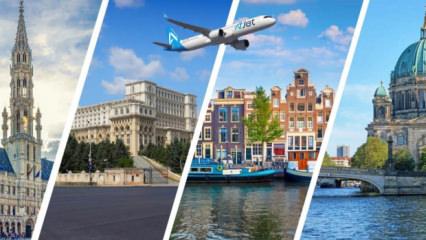 AJet'ten yurt dışı indirimli bilet kampanyası