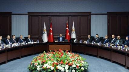 Son Dakika: AK Parti MYK, Erdoğan başkanlığında toplandı