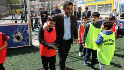 Bağcılar&rsquo;da sporla b&uuml;y&uuml;yen bir nesil hedefleniyor: 35 noktaya mini saha