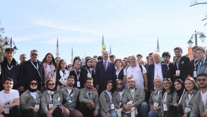 Başkan Altay &ldquo;Gen&ccedil; Seyyah&rdquo; projesi ile İstanbul gezisine katılan &ouml;ğrencilerle buluştu