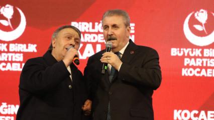 BBP Genel Başkanı Destici: T&uuml;rk bayrağından mı rahatsız oldunuz?