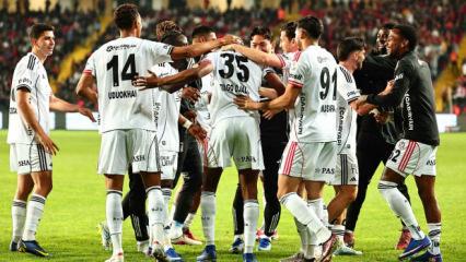 Beşiktaş, Gaziantep'te fişi ilk yarıda &ccedil;ekti