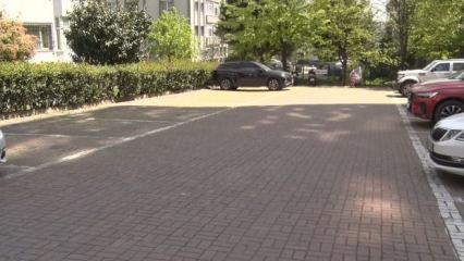 Beylikd&uuml;z&uuml;'nde sokak k&ouml;peklerinin kovaladığı vatandaş kıl payı kurtuldu