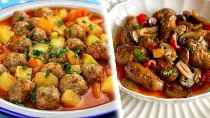 Bir tabak asla yetmeyecek: Mantarlı ekişili sulu k&ouml;fte tarifi