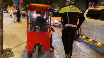 Bursa'da alkoll&uuml; s&uuml;r&uuml;c&uuml;ye 92 bin 500 TL ceza