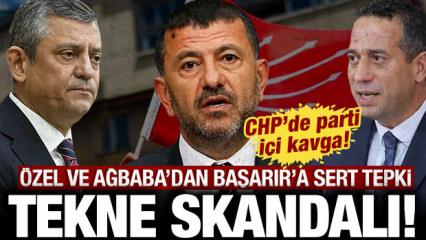 CHP'de tekne krizi: Başarır'ın g&ouml;r&uuml;nt&uuml;leri &Ouml;zel ve Ağbaba'yı kızdırdı