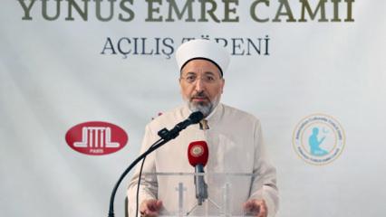 Arpaguş Paris'te konuştu: Kur'an ve Peygamber ahlakının hayata aktarılması gerekiyor