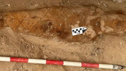 D&uuml;nyada bir ilk! Mısır'da bulundu: Mumyanın karnından &ccedil;ıktı