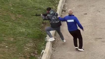 Erzurum'da eşine sinirlenen adam, kayınpederinin evine kurşun yağdırdı