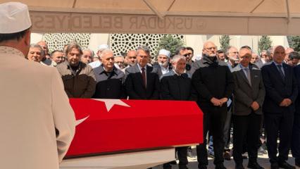 Eski milletvekili A&ccedil;ıkalın'a İstanbul'da veda: Son yolculuğuna uğurlandı