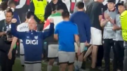 Finale bir adım kaldı! Avrupa'da tarih yazan takım zaferi Filistin bayrağıyla kutladı