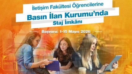 İletişim Fak&uuml;ltesi &ouml;ğrencilerine Basın İlan Kurumu&rsquo;nda staj imk&acirc;nı