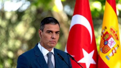 İspanya Başbakanı Sanchez'in u&ccedil;ağı havada arıza yaptı! Geceyi T&uuml;rkiye'de ge&ccedil;irecek