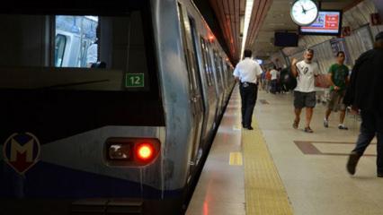 İstanbul'da 2 metro istasyonunu ulaşıma kapattı!