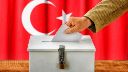 Son se&ccedil;im anketi sonu&ccedil;ları paylaşıldı! Zirve değişmedi! İşte partilerin oy oranları