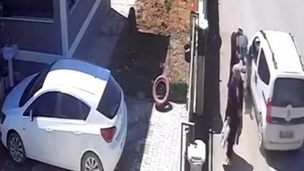 Kahramanmaraş&rsquo;ta korkun&ccedil; kaza kamerada: Yaşlı kadın duvara savruldu