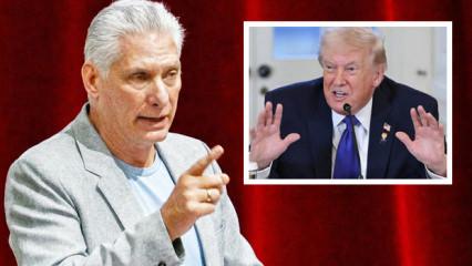 K&uuml;ba'dan Trump'ın işgal imasına cevap: Bizi teslim alamazsın