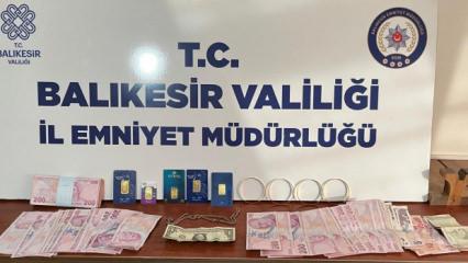 Edremit&rsquo;ten Bandırma&rsquo;ya sahte altın takibi: Dolandırıcılar kıskıvrak yakalandı!