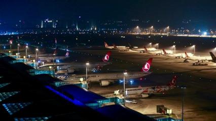 Sumud Filosu aktivistlerini taşıyan u&ccedil;ak İstanbul Havalimanı'na indi