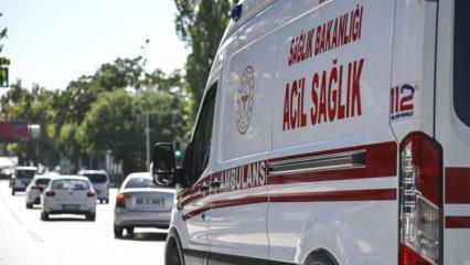 S&uuml;t kamyonu ile otomobil &ccedil;arpıştı: 5 yaralı!