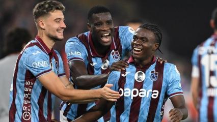 Trabzonspor S&uuml;per Lig tarihine ge&ccedil;ti!
