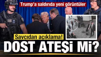 Trump'ın katıldığı yemeğe saldırıdan yeni g&ouml;r&uuml;nt&uuml;ler