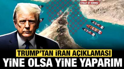 Trump'tan canlı yayında İran a&ccedil;ıklaması: T&uuml;m d&uuml;nya bu s&ouml;zlere kilitlendi!