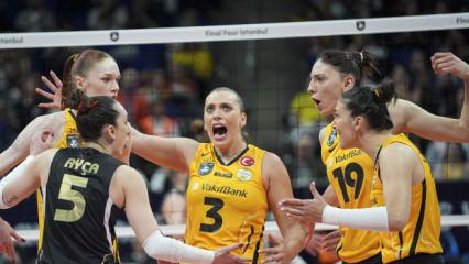 VakıfBank Şampiyonlar Ligi'nde finale y&uuml;kseldi!