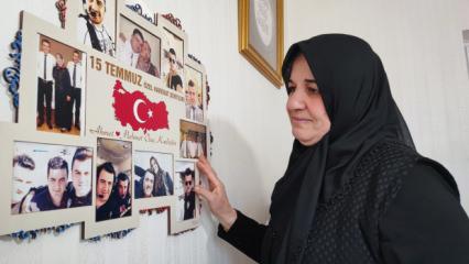 15 Temmuz'da şehit d&uuml;şen ikiz polis annesi: Anneler G&uuml;n&uuml; geldiğinde h&uuml;z&uuml;nl&uuml;y&uuml;z