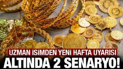 Altın ve g&uuml;m&uuml;şte kritik senaryo: Uzman isimden yeni hafta uyarısı