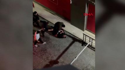 Avcılar'da park yeri kavgasında g&uuml;venlik g&ouml;revlisine saldırdılar