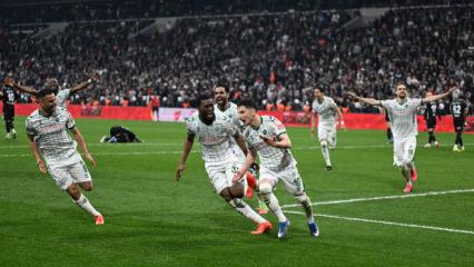 Beşiktaş'a 90+8 darbesi! Konyaspor kupada finalde 