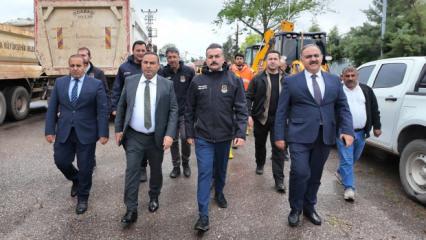 B&uuml;y&uuml;kşehir, Birecik'te afetin yaralarını hızlı bir şekilde sarıyor